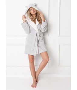 CATWOMAN GREY Халат женский