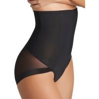 19611 Трусы высокие корректирующие с сеткой
