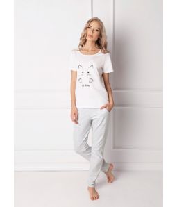 CATWOMAN WHITE Пижама со штанами