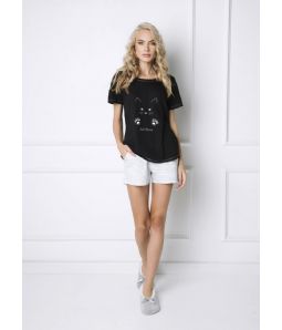 CATWOMAN BLACK Пижама с шортами