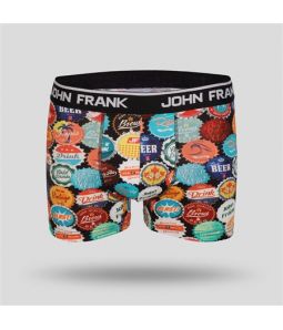 МУЖСКИЕ БОКСЕРЫ JF-64(принт МОЗАИКА GOD DRINK!)