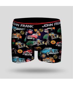 МУЖСКИЕ БОКСЕРЫ JF-211(принт РЕТРО-АВТО)