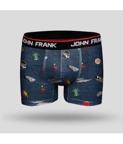 МУЖСКИЕ БОКСЕРЫ JF-225(принт РВАНЫЕ ДЖИНСЫ)