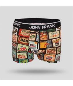 МУЖСКИЕ БОКСЕРЫ JF-49(принт РЕКЛАМНАЯ МОЗАИКА)