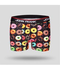 МУЖСКИЕ БОКСЕРЫ JF-203(принт ДОНАТЫ)