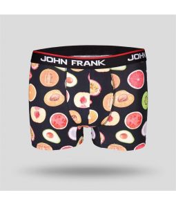 МУЖСКИЕ БОКСЕРЫ JF-129(принт КРАСИВЫЕ ФРУКТЫ)