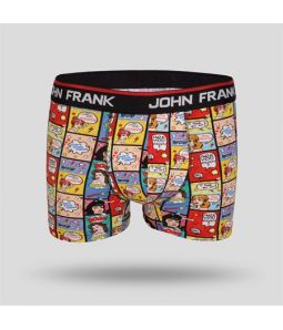 МУЖСКИЕ БОКСЕРЫ JF-61(принт РЕТРО КОМИКС)