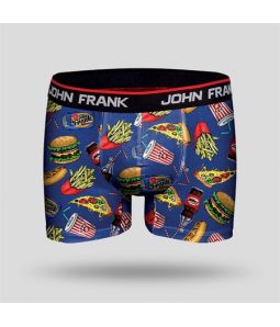 МУЖСКИЕ БОКСЕРЫ JF-212(принт ЧИПСЫ)