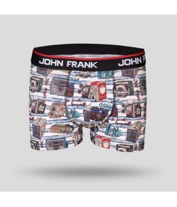МУЖСКИЕ БОКСЕРЫ JF-119(принт РЕТРО - ВИНТАЖ)