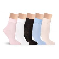 Носки женские без резинки (5 пар) Б10