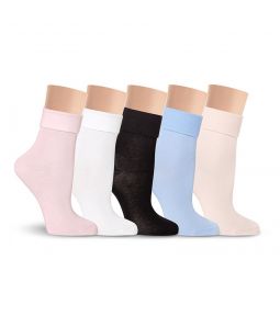 Носки женские без резинки (5 пар) Б10