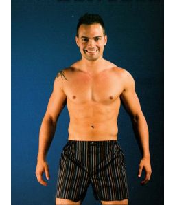 Трусы мужские (боксеры свободные)из паплина D2110